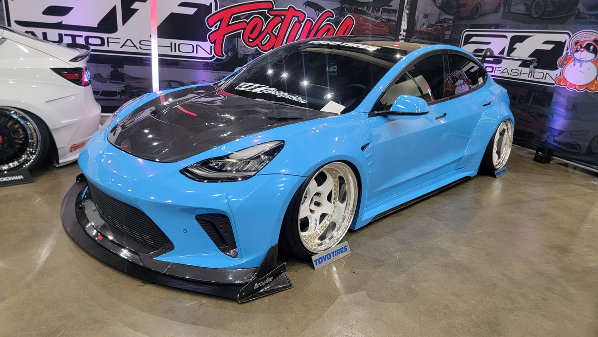 Carbon 3D Splitter End Plates BattleAero