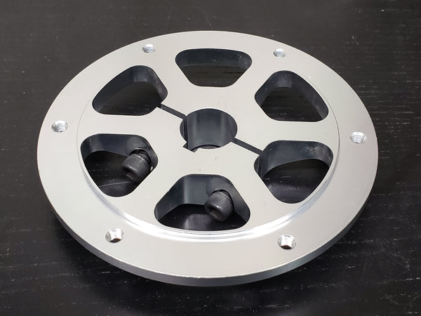 Kart 1" inch Axle Sprocket Adapter / Hub (Silver)