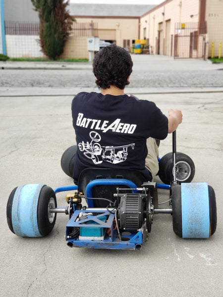 Battle Aero Drift Kart T-Shirt (Black)