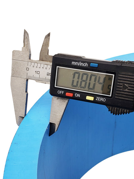 10” Blue PVC Drift Rings / Sleeves (3/4" Thick)