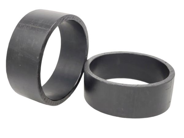 10" Black HDPE Drift Rings / Sleeves (5/8" inch Thick)
