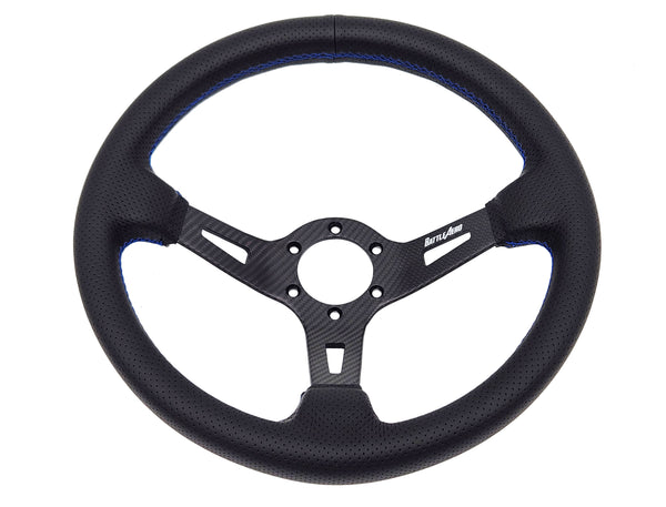 Matte Carbon Steering Wheel for Drift Kart
