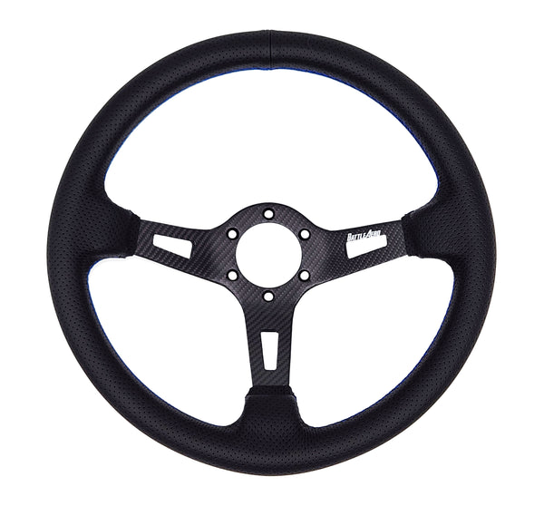 Matte Carbon Steering Wheel for Drift Kart