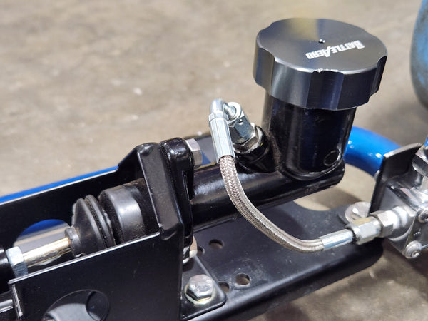 Independent Hydro Hand Brake Master Cylinder & Line Kit