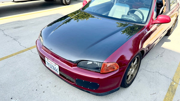 92-95 Honda Civic Carbon Fiber Hood