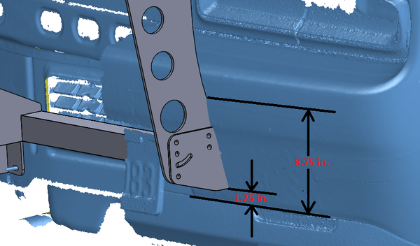 V4 Chassis Mount Kit for 15-21 Dodge Challenger (Gen 3)