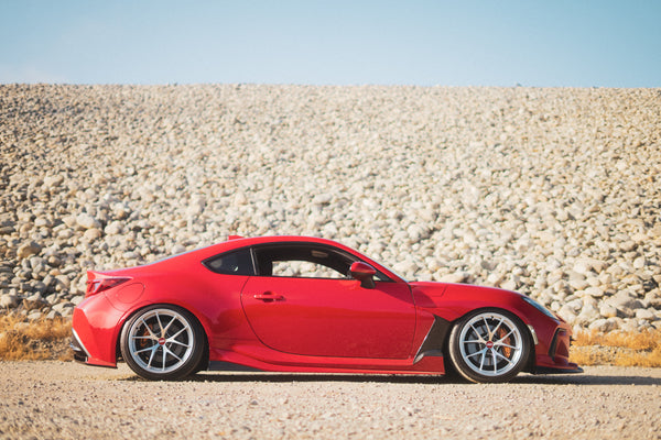 Type VR Carbon Fiber Side Skirts for GR86 / BRZ