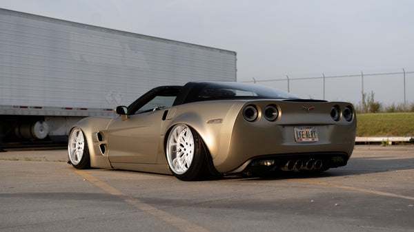 Chevrolet Corvette C6 (Super) Wide Fender Kit (+63mm)