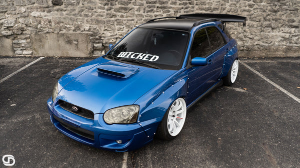 04-05 Subaru Impreza / WRX Wagon (GG) (Blobeye) Wide Body Fender Flare