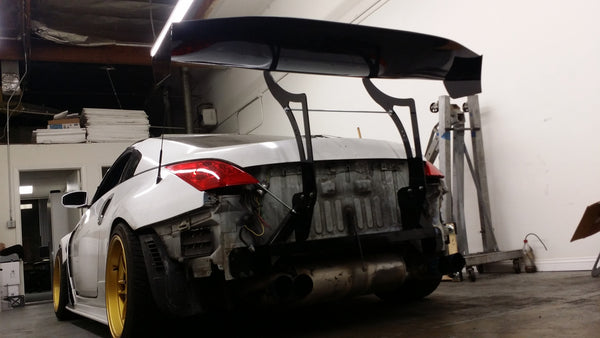 Swan Neck Chassis Mount Kit for Nissan 350Z