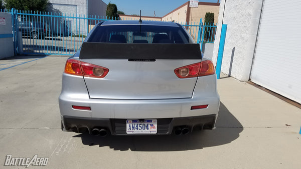 08-15 Mitsubishi Lancer / EVO X Duckbill Spoiler