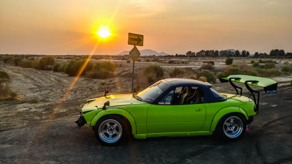 Swan Neck Chassis Mount Kit for Mazda Miata (NA)