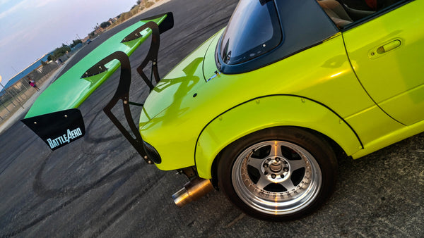 Swan Neck Chassis Mount Kit for Mazda Miata (NA)