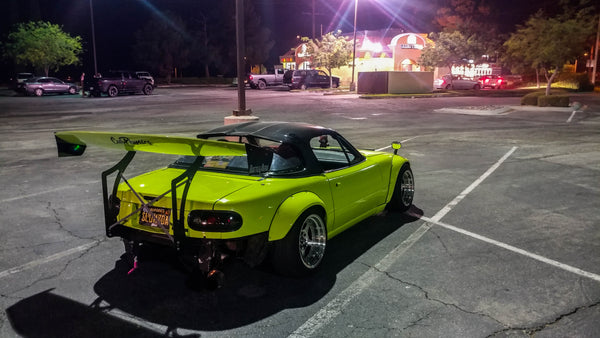 Swan Neck Chassis Mount Kit for Mazda Miata (NA)