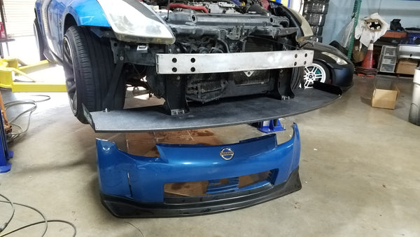 Chassis Mounted Splitter for Nissan 350Z