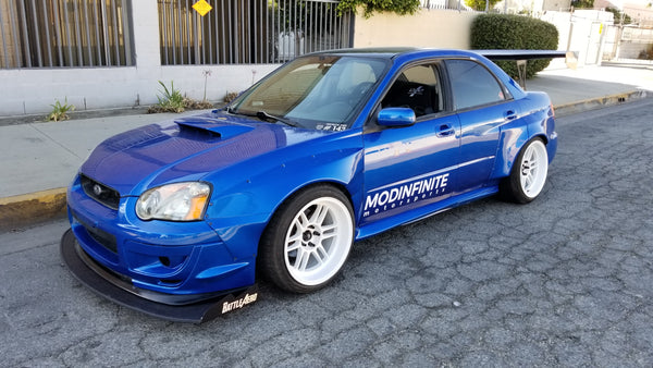 Chassis Mounted Splitter for 02-05 Subaru WRX / STI (GD)