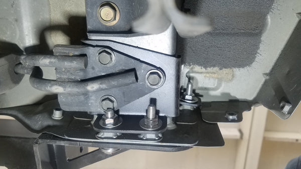 Swan Neck Chassis Mount Kit for Nissan 350Z