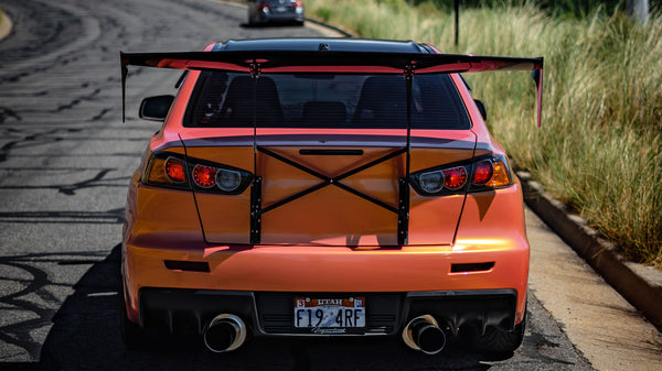 Trunk-Back Mount Wing for 08-15 Mitsubishi EVO X / Lancer