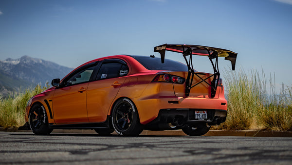 Trunk-Back Mount Wing for 08-15 Mitsubishi EVO X / Lancer