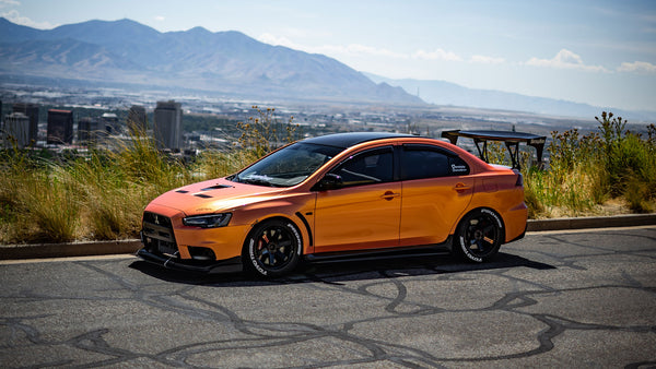 Trunk-Back Mount Wing for 08-15 Mitsubishi EVO X / Lancer