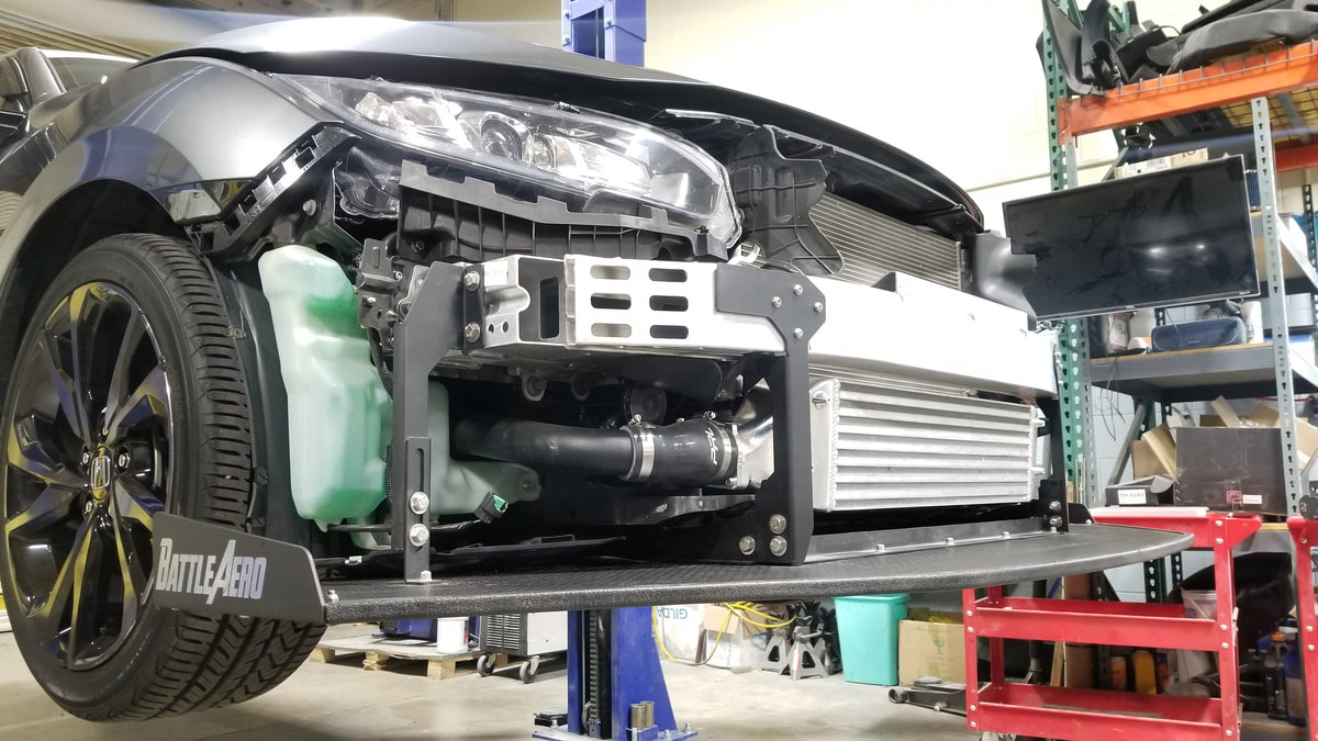 Chassis Mounted Splitter for Honda Civic Sport FK7 BattleAero