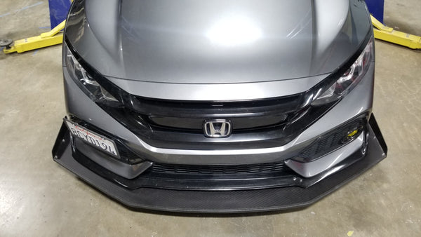 Chassis Mounted Splitter for Honda Civic Sport FK7