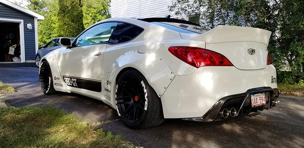 Widebody Fender Flare Kit for Hyundai Genesis Coupe