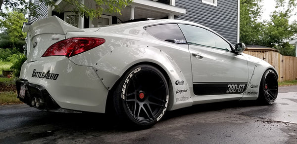 Widebody Fender Flare Kit for Hyundai Genesis Coupe
