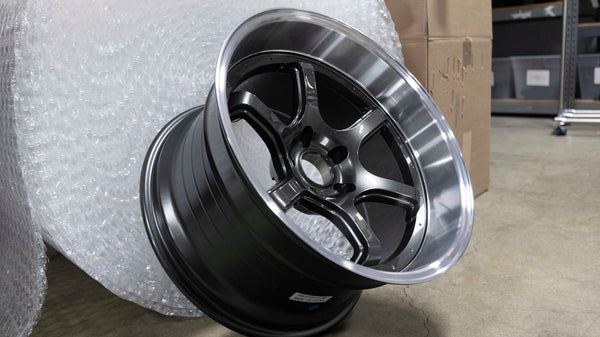 Vulcan Wheels AM6 GUNMETAL & MACHINED LIP |18x10.5-10 | 5x114.3