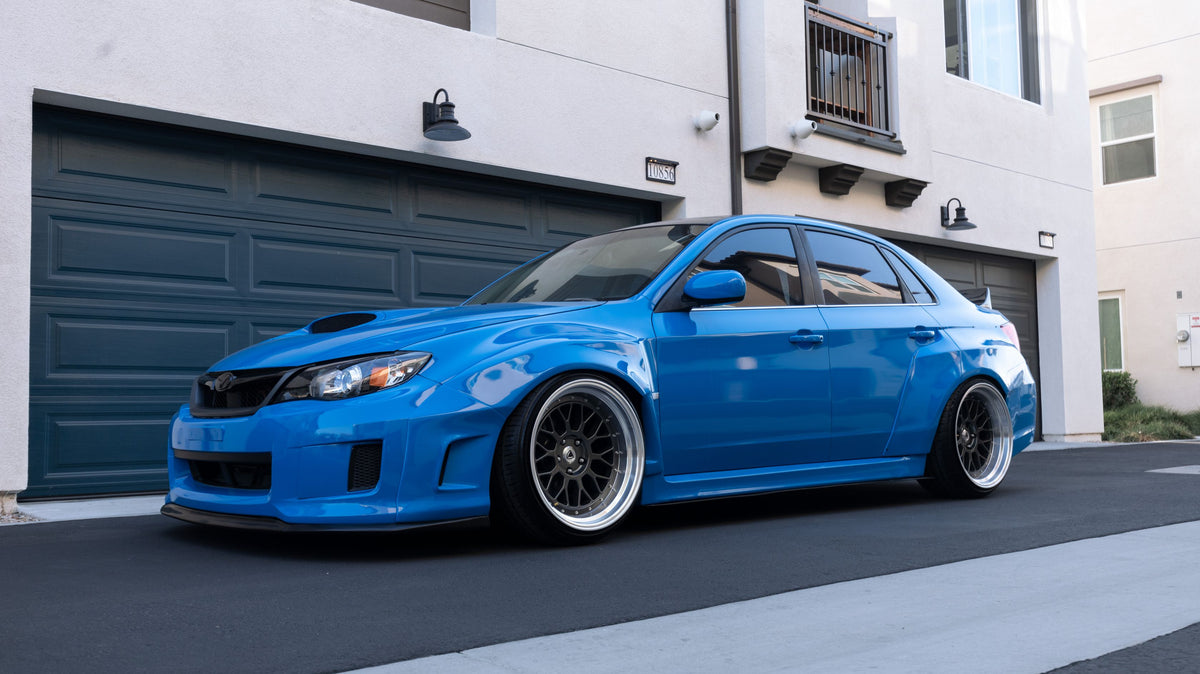 11-14 Subaru WRX / STI Sedan (GV) Wide Body Fender Flares, image size:1200x674