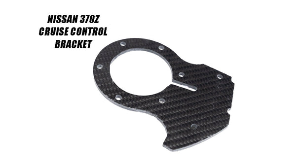 Nissan 370z Carbon Fiber Cruise Control / Volume Control Relocation Plate