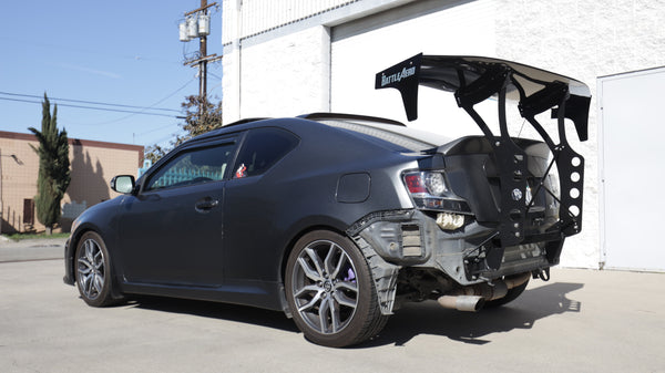 Battle Aero V4 Chassis Mount Wing Kit for Scion TC 2014+