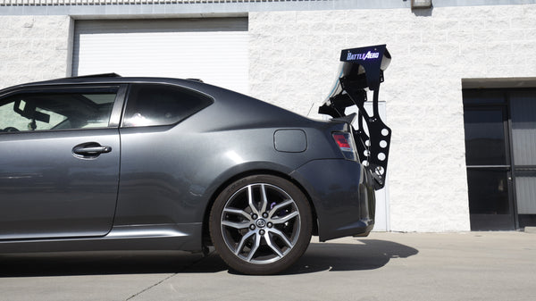 Battle Aero V4 Chassis Mount Wing Kit for Scion TC 2014+