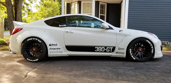 Widebody Fender Flare Kit for Hyundai Genesis Coupe