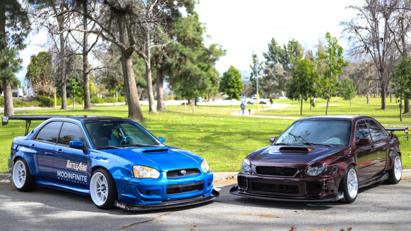 Chassis Mounted Splitter for 02-05 Subaru WRX / STI (GD)