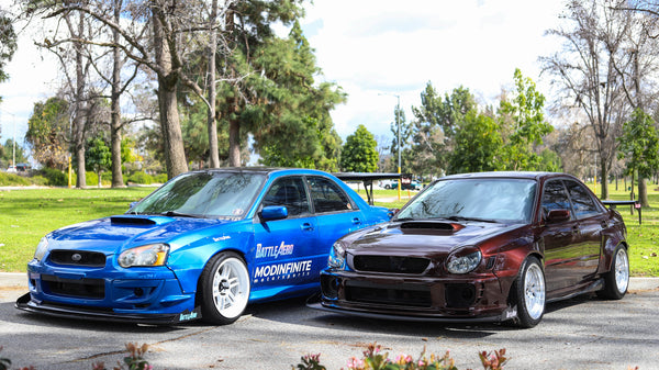 Chassis Mounted Splitter for 02-05 Subaru WRX / STI (GD)