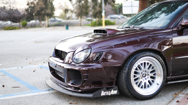 Chassis Mounted Splitter for 02-05 Subaru WRX / STI (GD)