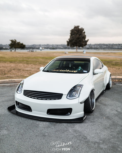 Chassis Mounted Splitter for Infiniti G35 Coupe