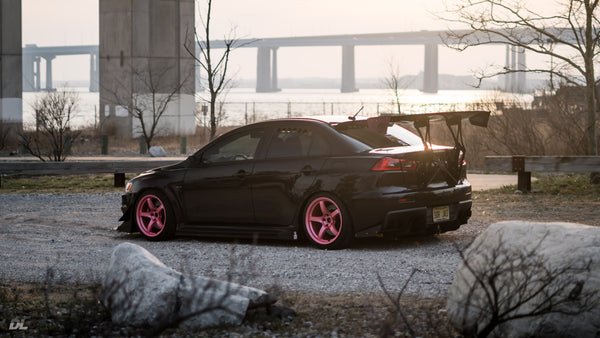 Trunk-Back Mount Wing for 08-15 Mitsubishi EVO X / Lancer