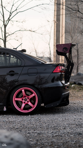 Trunk-Back Mount Wing for 08-15 Mitsubishi EVO X / Lancer