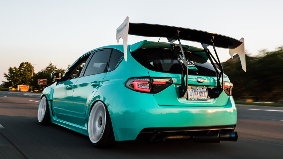 Hatch Mount Wing for Subaru WRX / STI (GH / GR) BattleAero