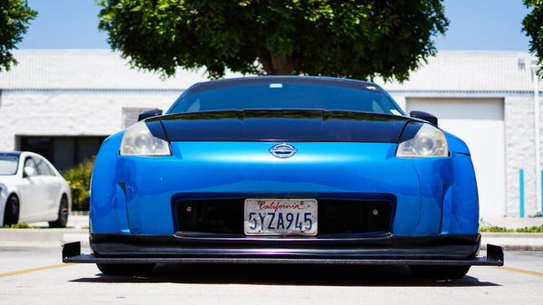 Chassis Mounted Splitter for Nissan 350Z