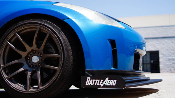 Chassis Mounted Splitter for Nissan 350Z