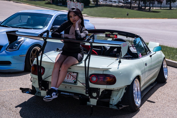 Swan Neck Chassis Mount Kit for Mazda Miata (NA)