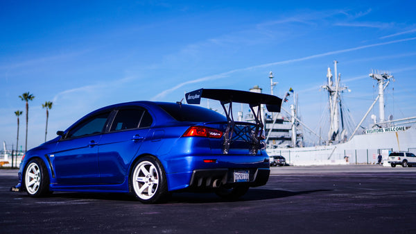 Trunk-Back Mount Wing for 08-15 Mitsubishi EVO X / Lancer
