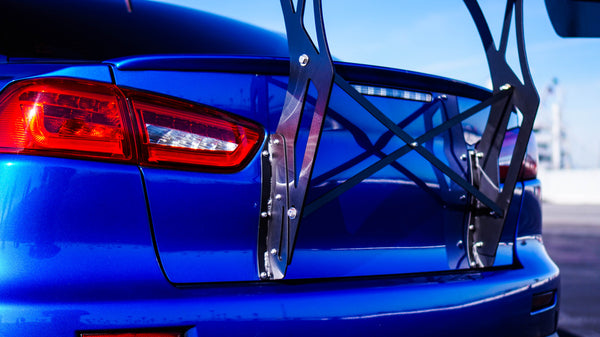 Trunk-Back Mount Wing for 08-15 Mitsubishi EVO X / Lancer