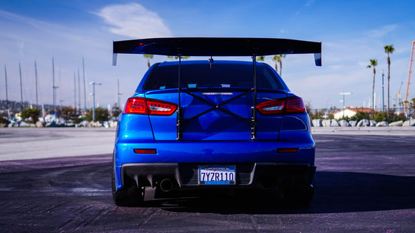 Trunk-Back Mount Wing for 08-15 Mitsubishi EVO X / Lancer