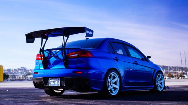 Trunk-Back Mount Wing for 08-15 Mitsubishi EVO X / Lancer