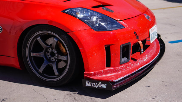 Chassis Mounted Splitter for Nissan 350Z