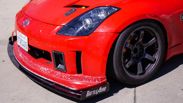 Chassis Mounted Splitter for Nissan 350Z